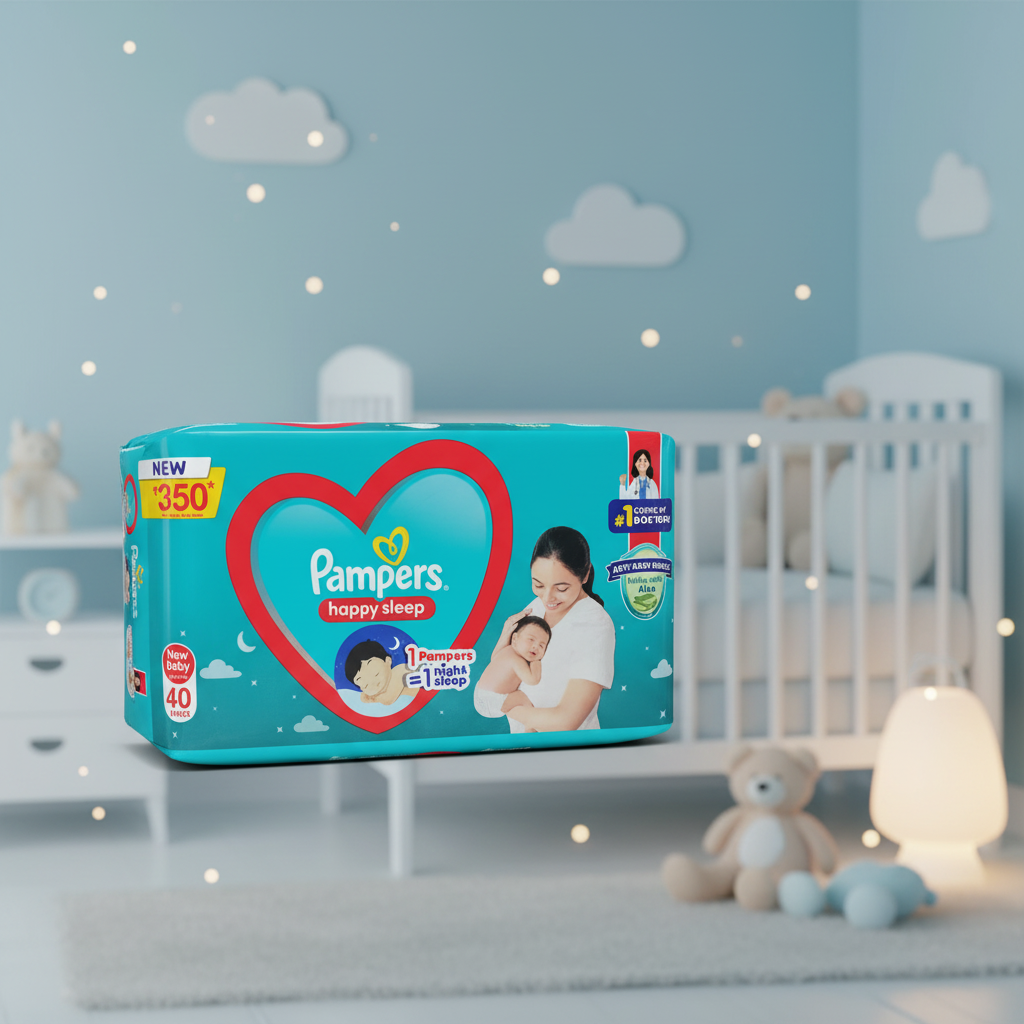 Pampers New Baby 40 Pants Basket Deliveries