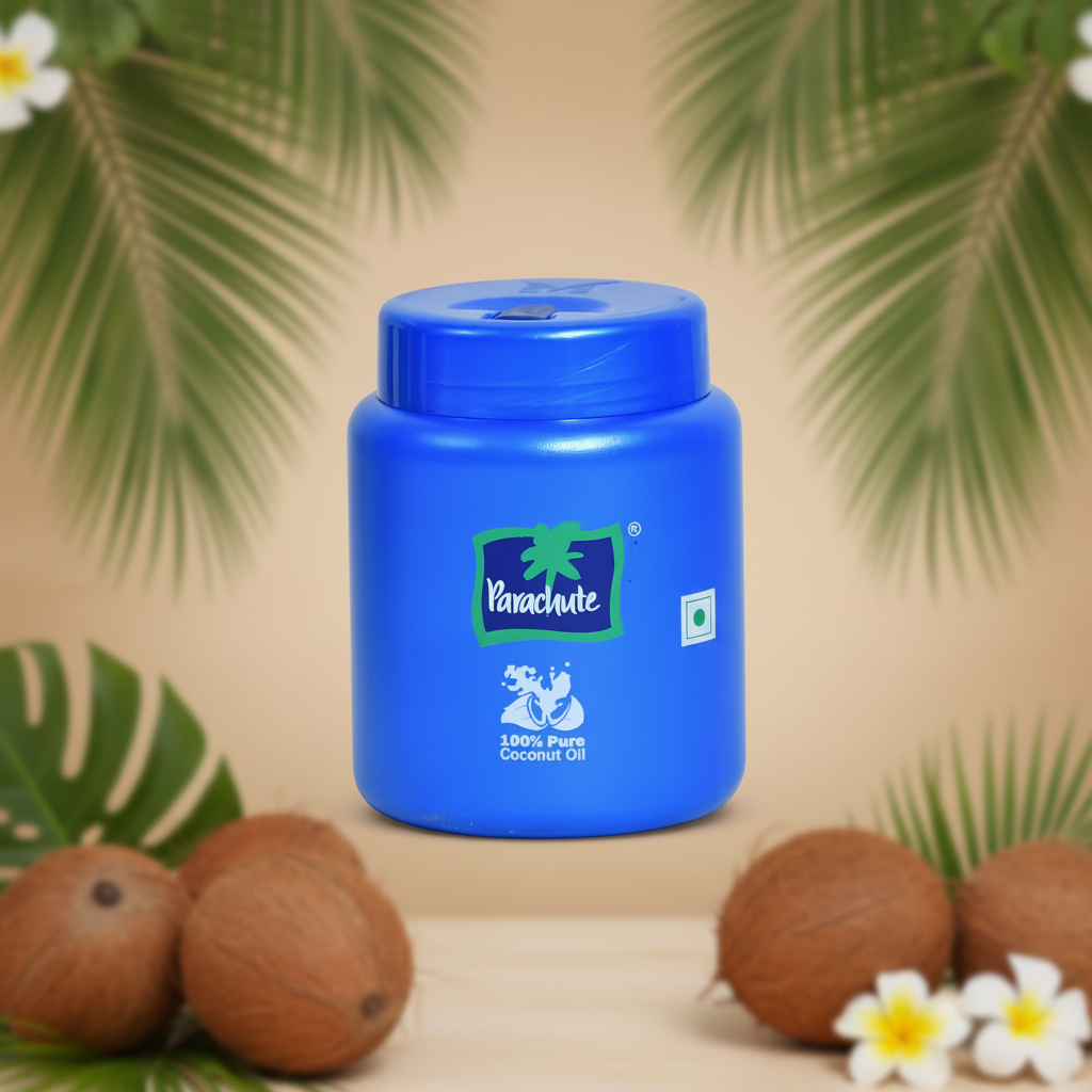 Front Parachute Pure Coconut Oil Basket Deliveries
