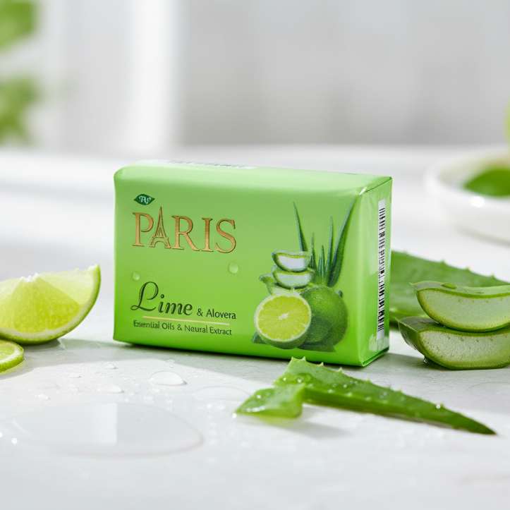 Paris Lime Alovera Soap Basket Deliveries