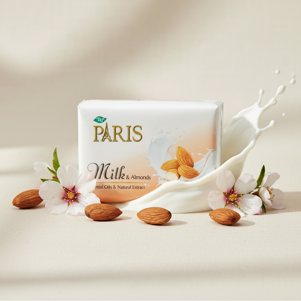 Paris Milk Almonds Soap Basket Deliveries