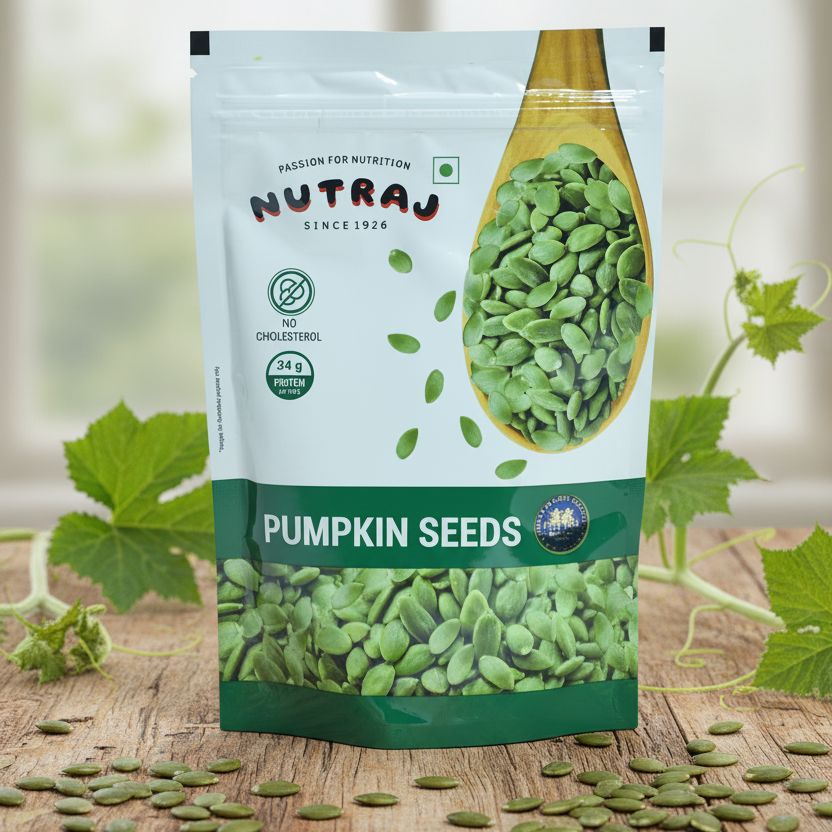 Front Pumpkin Seeds Nutraj Basket Deliveries