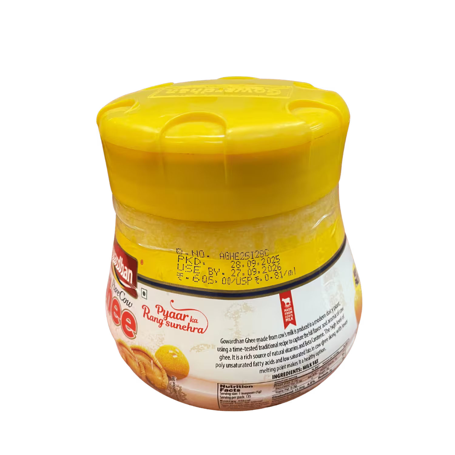 Pure Cow Ghee Gowardhan Basket Deliveries