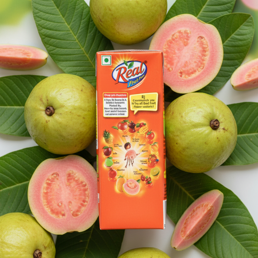 Back Real Guava Drink Basket Deliveries
