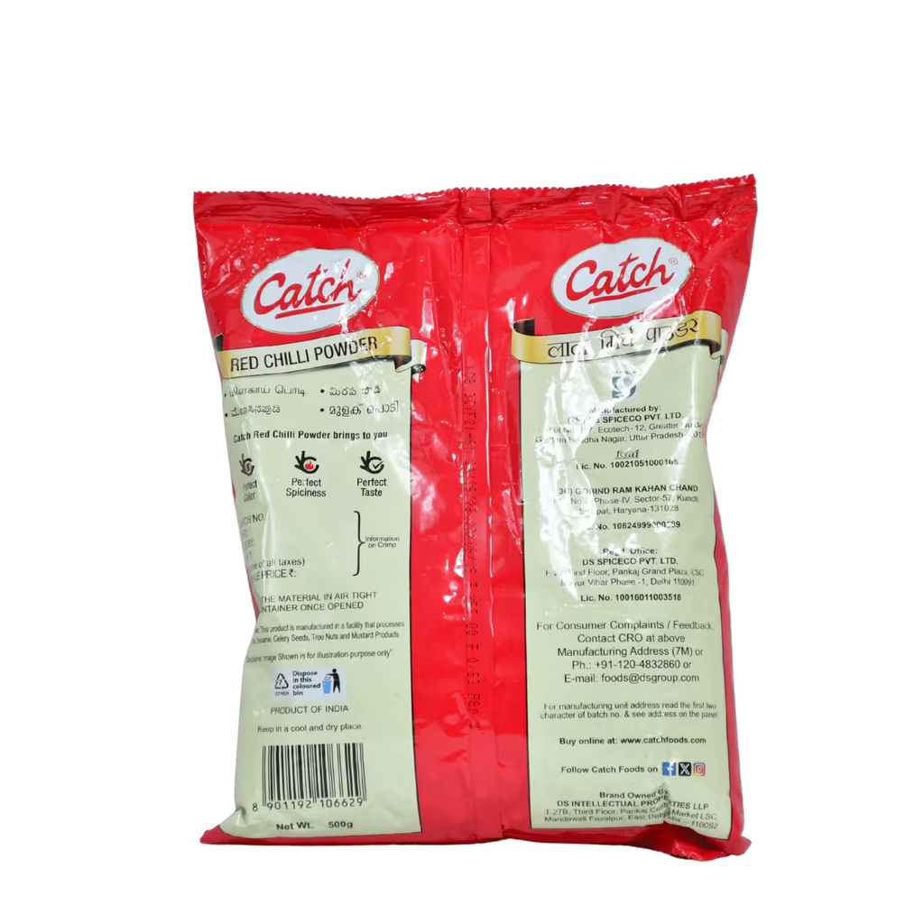 Red Chilli Powder Catch Packet Basket Deliveries