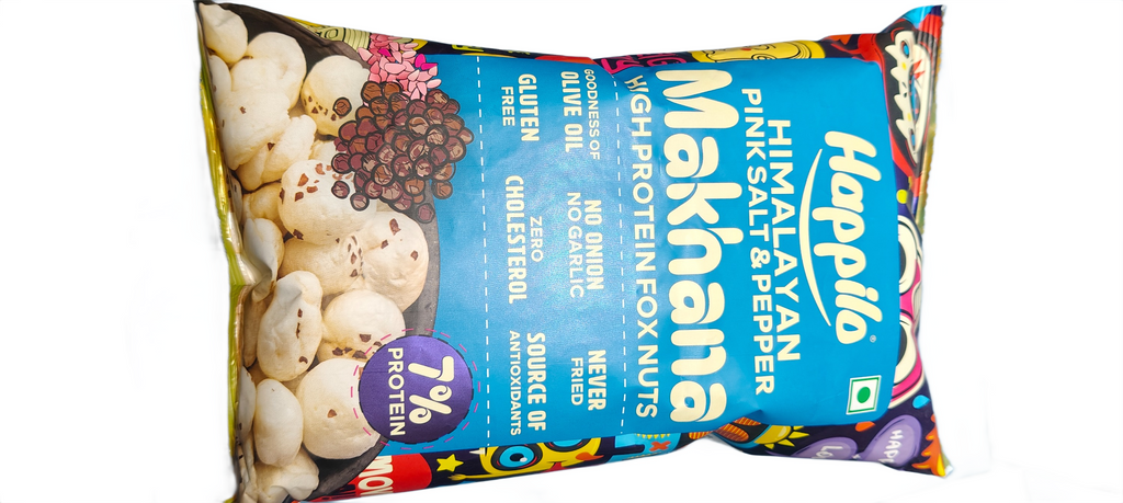 HAPPILO HIMALAYA PINK SALT & PEPPER MAKHANA Basket Deliveries