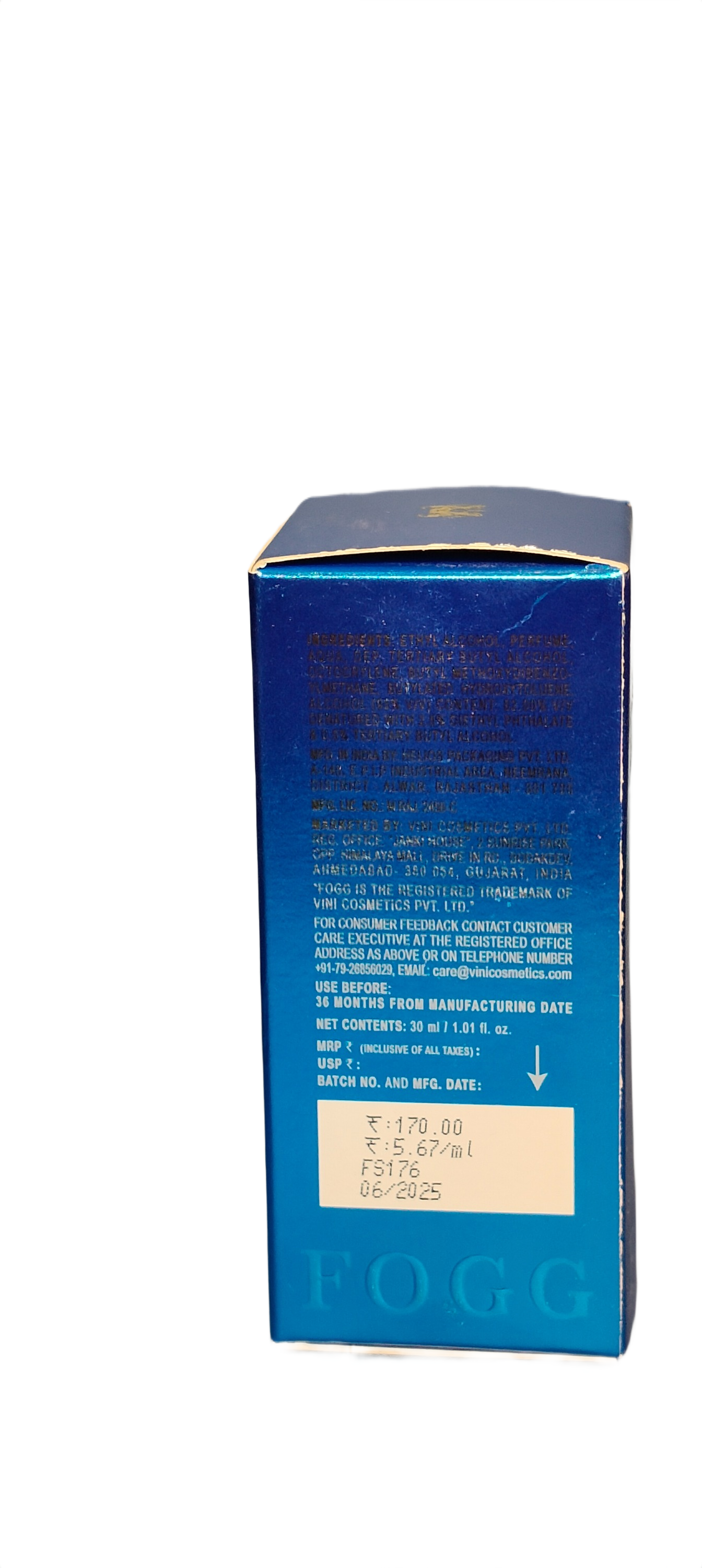 FOGG TYCOON EAU de PERFUM Basket Deliveries