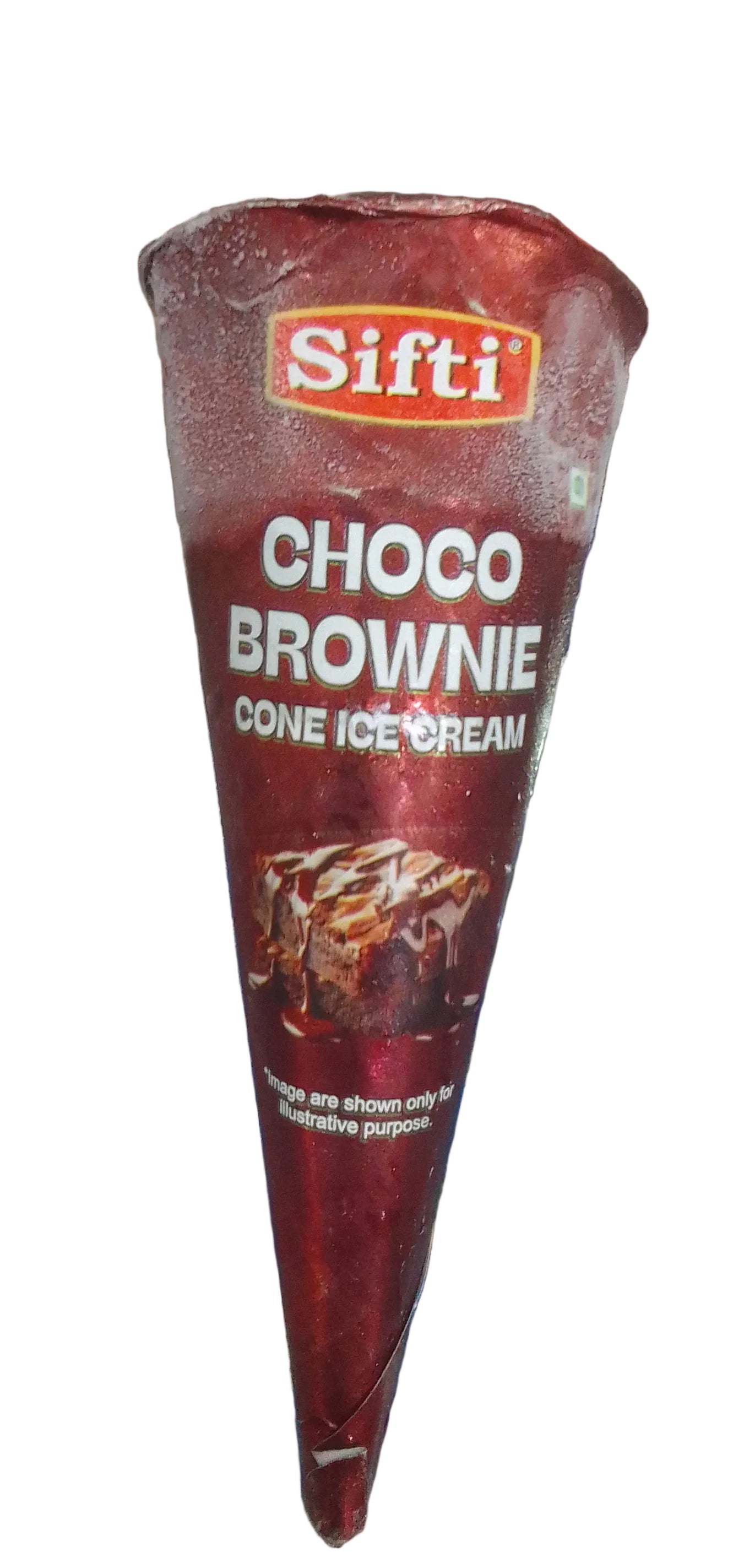 CHOCO BROWNIE CONE ICE CREAM
