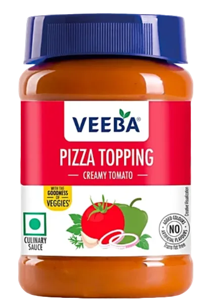 VEEBA PIZZA TOPPING CREAMY TAMATO