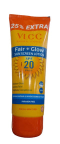 FAIR+GLOW SUN SCREEN LOTION SFP 20