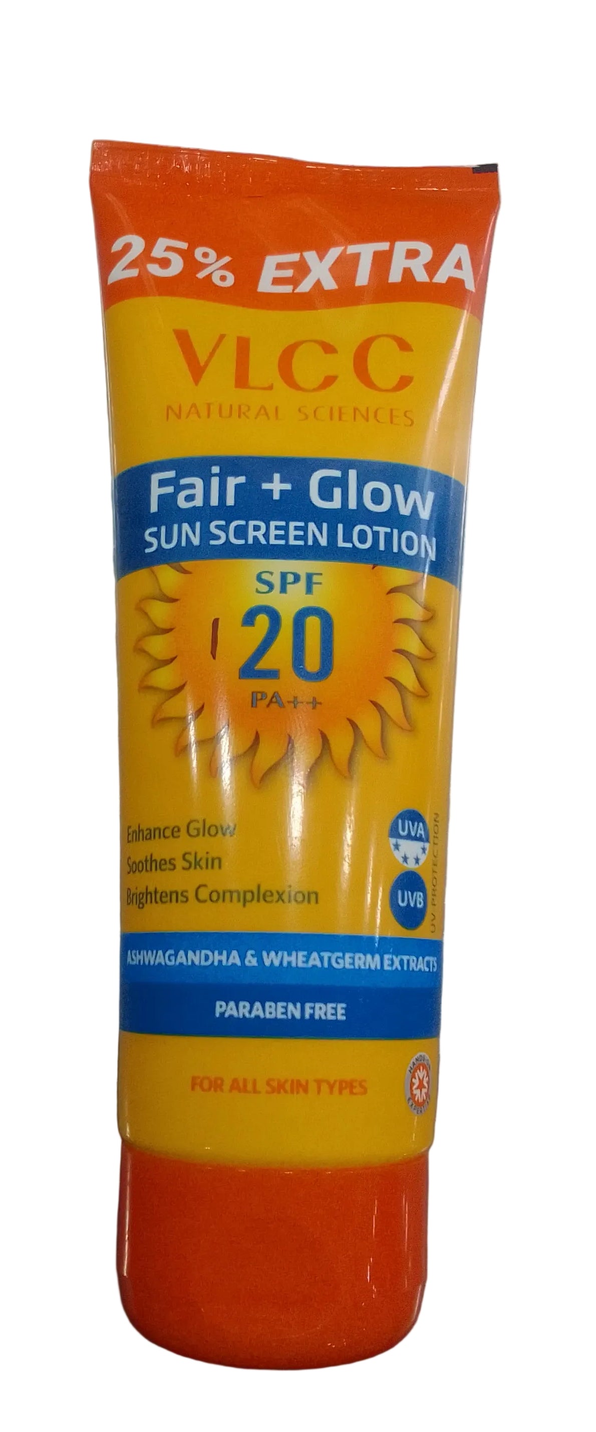 FAIR+GLOW SUN SCREEN LOTION SFP 20