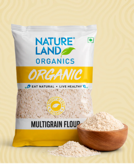 NATURE LAND ORGANIC MULTIGRAIN FLOUR