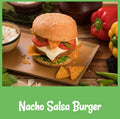 NACHO SALSA BURGER (VEG)