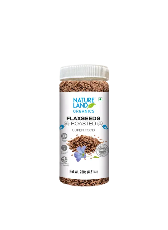 NATURE LAND FLAXSEED ROASTED