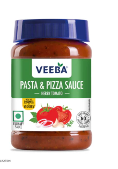 VEEBA PASTA AND PIZZA SAUCE HERBY TOMATO