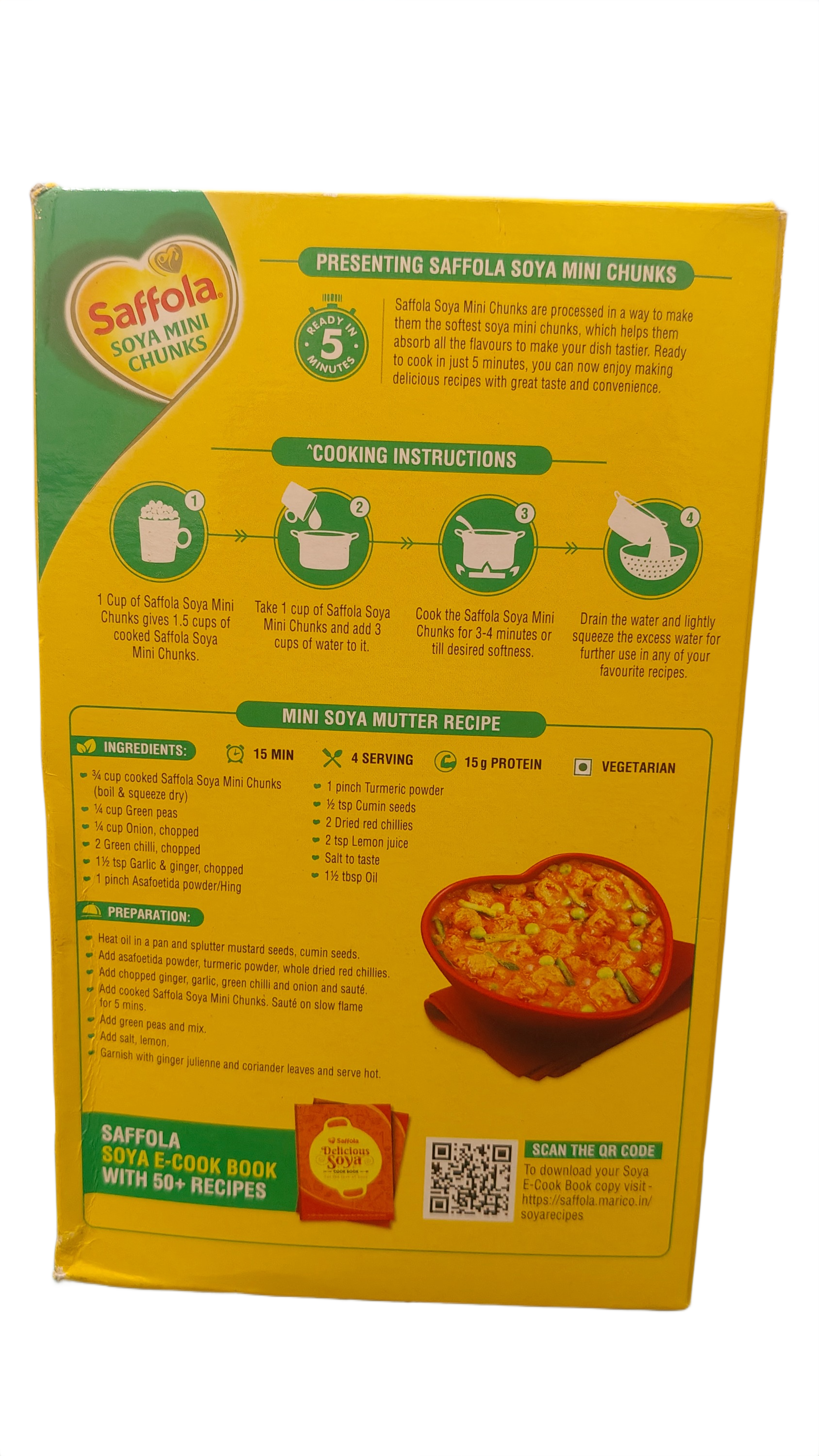 SAFFOLA SOYA MINI CHUNKS