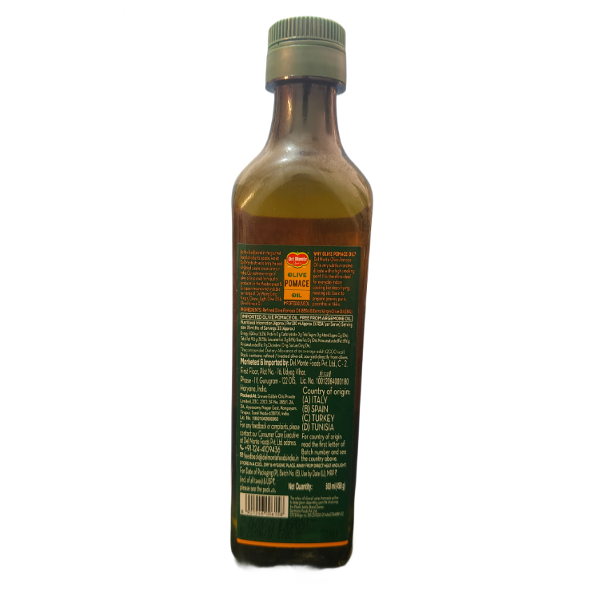 OLIVE POMACE OIL DEL MONTE