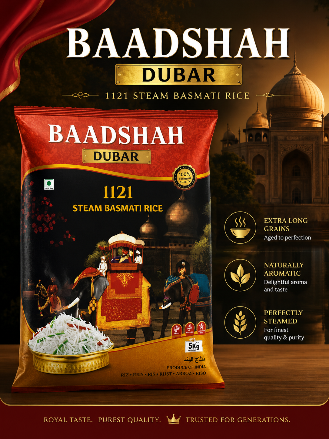 Baadshah Dubar rice