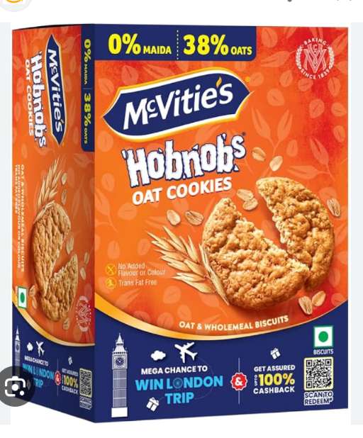 MOVITIES HOBNOBS OAT COOKIES