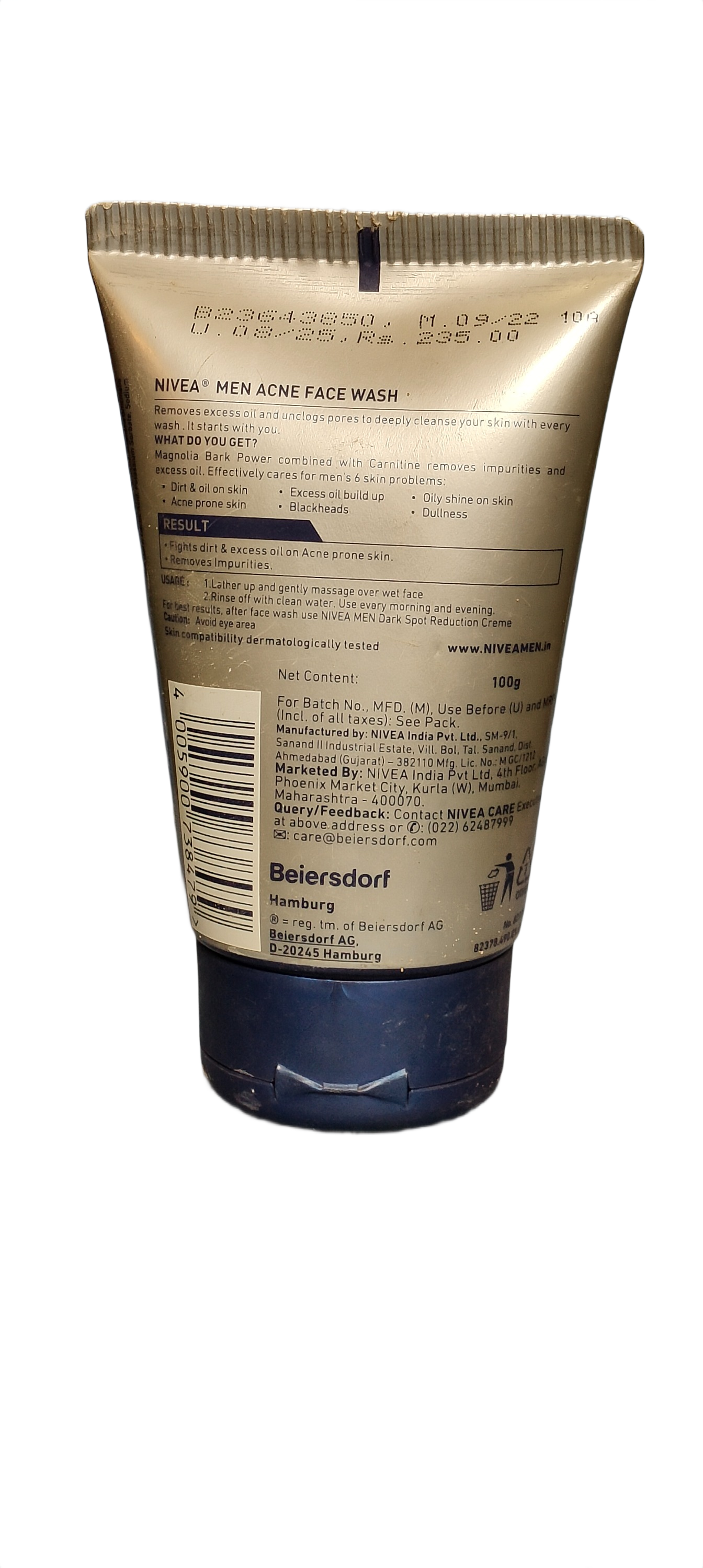 NIVEA MEN ACNE FACE WASH Basket Deliveries