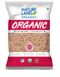 NATURE LAND ORGANIC RED RICE POHA