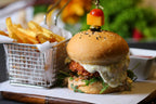 CHEESE BURST BURGER (VEG)
