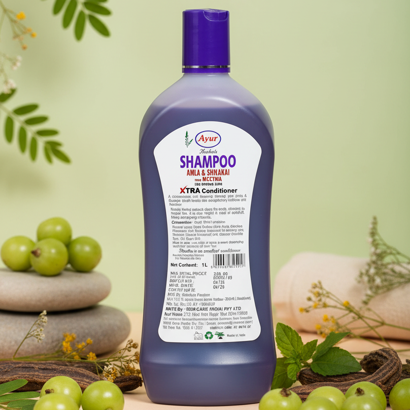 Shampoo Amla and Shikakai Ayur Herbals Basket Deliveries