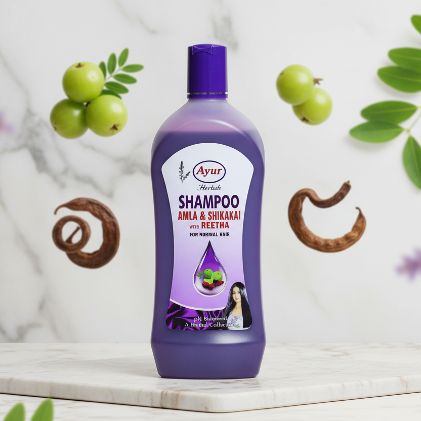 Shampoo Amla and Shikakai Ayur Herbals Basket Deliveries