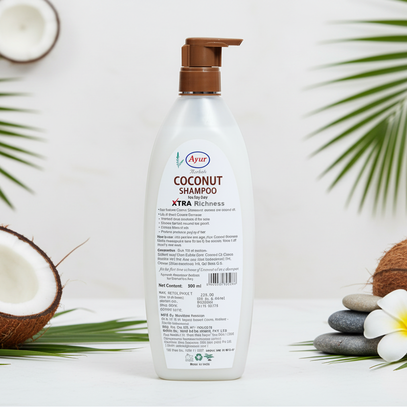 Shampoo Coconut Ayur Basket Deliveries