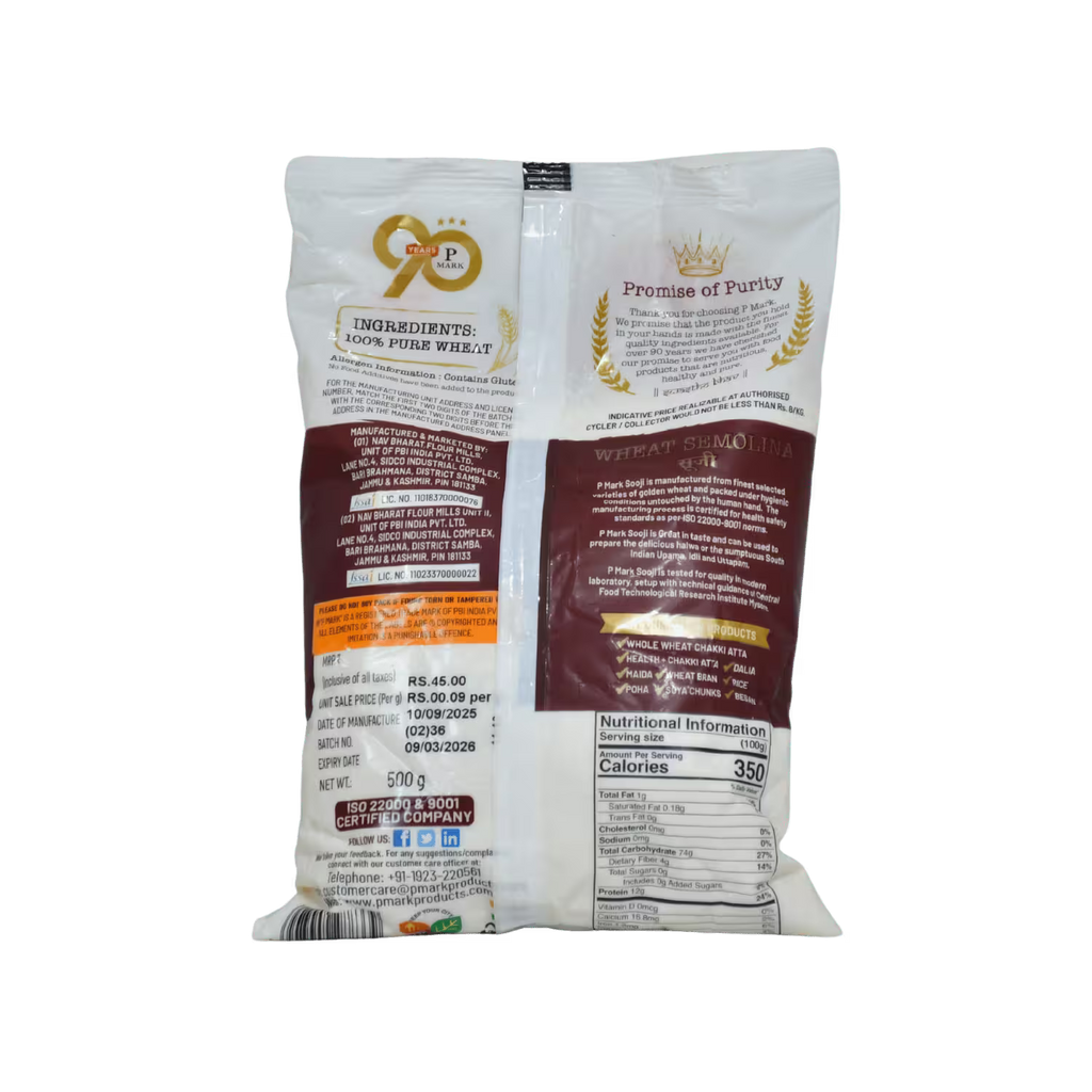 Sooji PMark Basket Deliveries