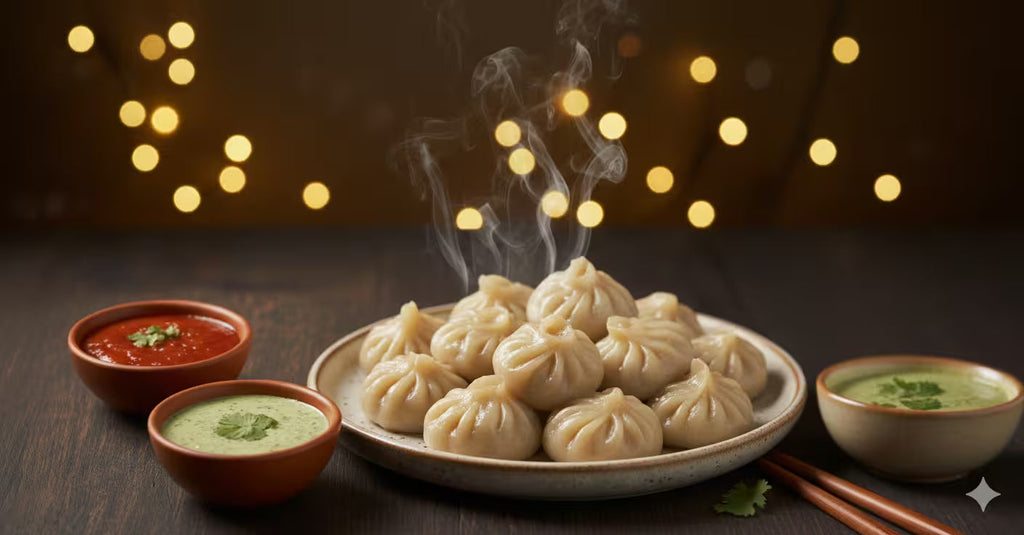 चिकन स्टीम मोमो