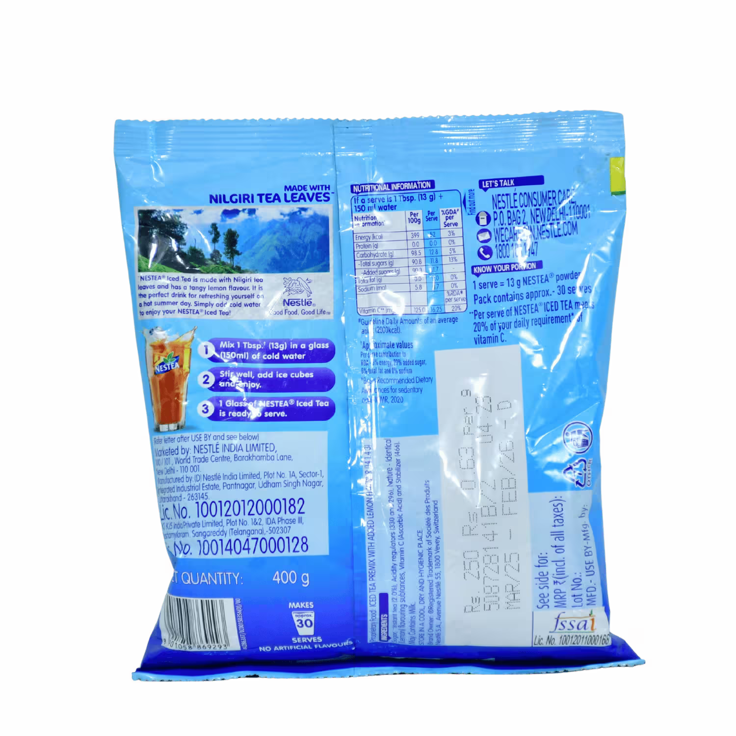 Tea Nestea Lemon Flavour Basket Deliveries