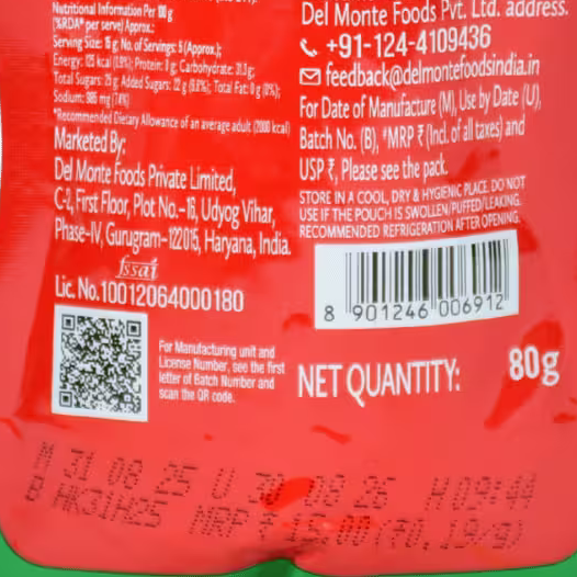 Tomato Ketchup Del Monte Basket Deliveries