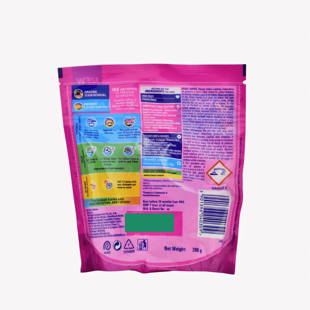 Vanish Oxi Action Basket Deliveries