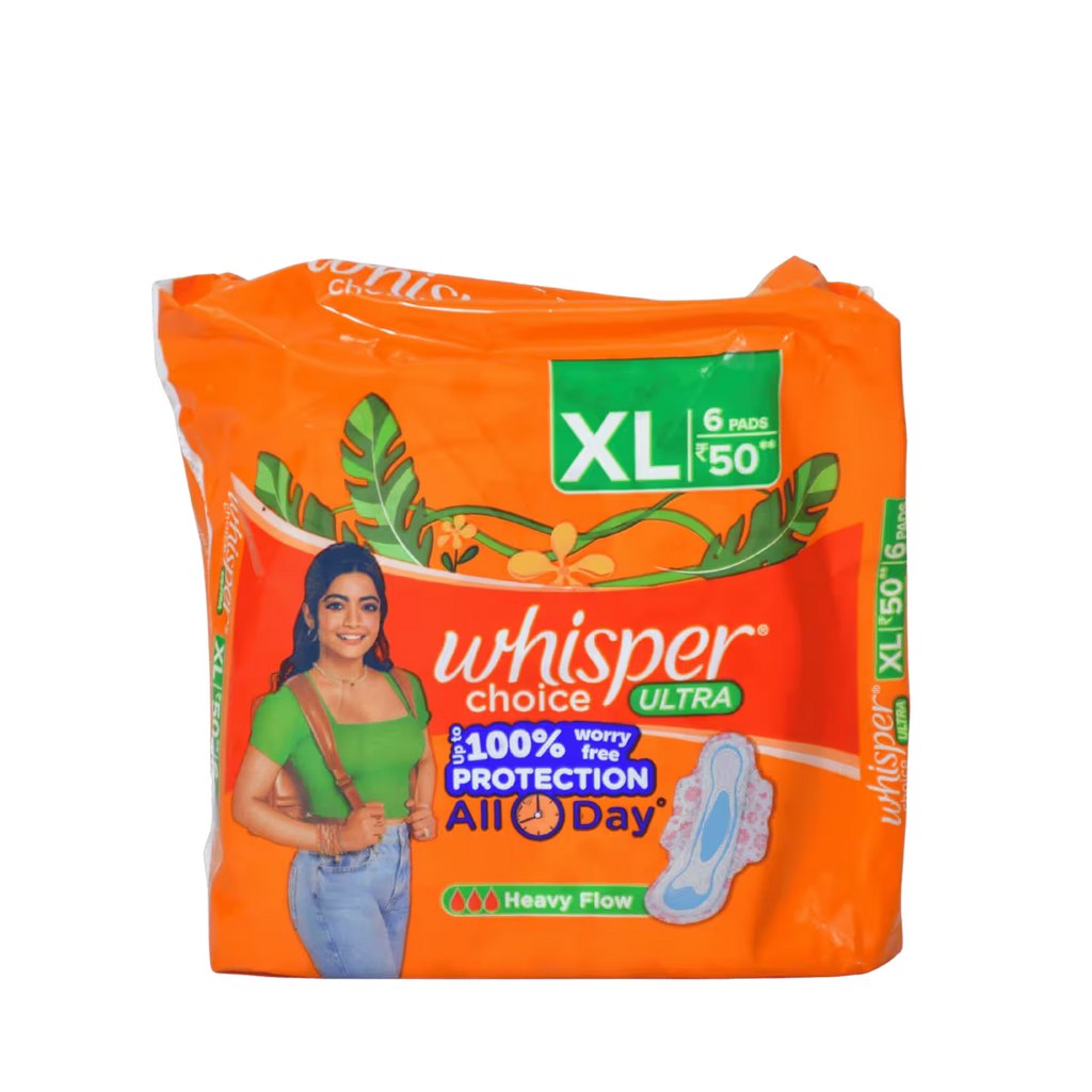 Whisper XL 6 Pads Basket Deliveries