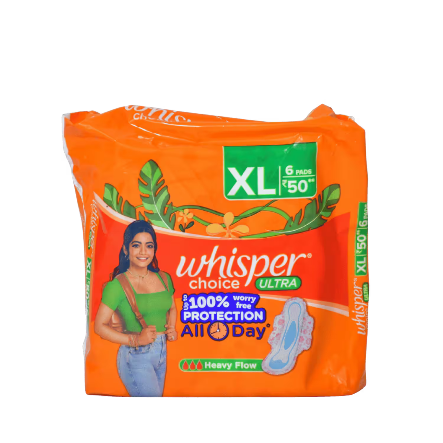 Whisper XL 6 Pads Basket Deliveries