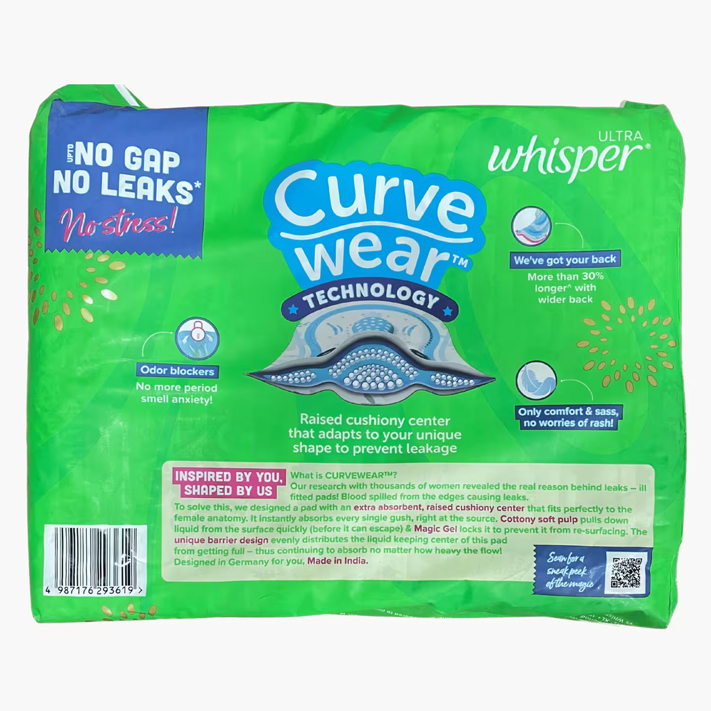 Whisper XL 60 Pads Basket Deliveries