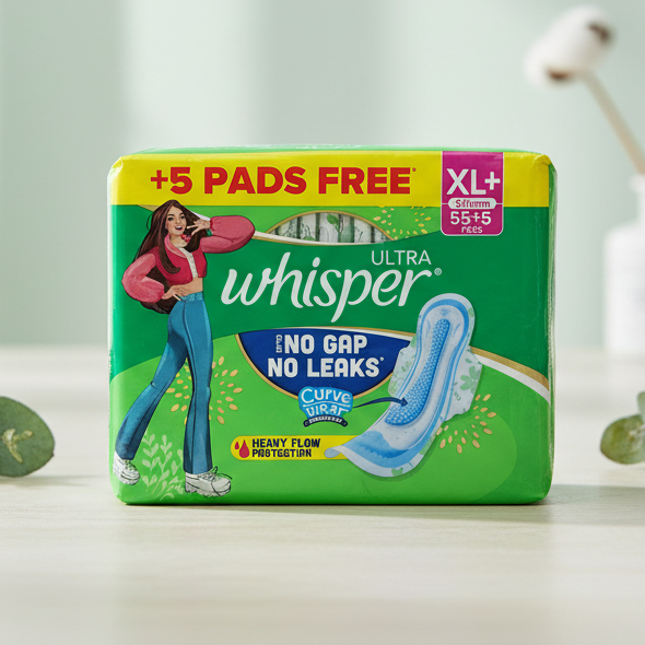 Whisper XL 60 Pads Basket Deliveries