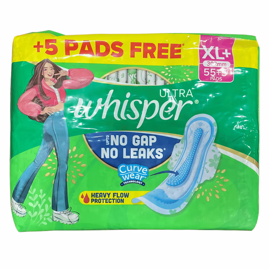 Whisper XL 60 Pads Basket Deliveries