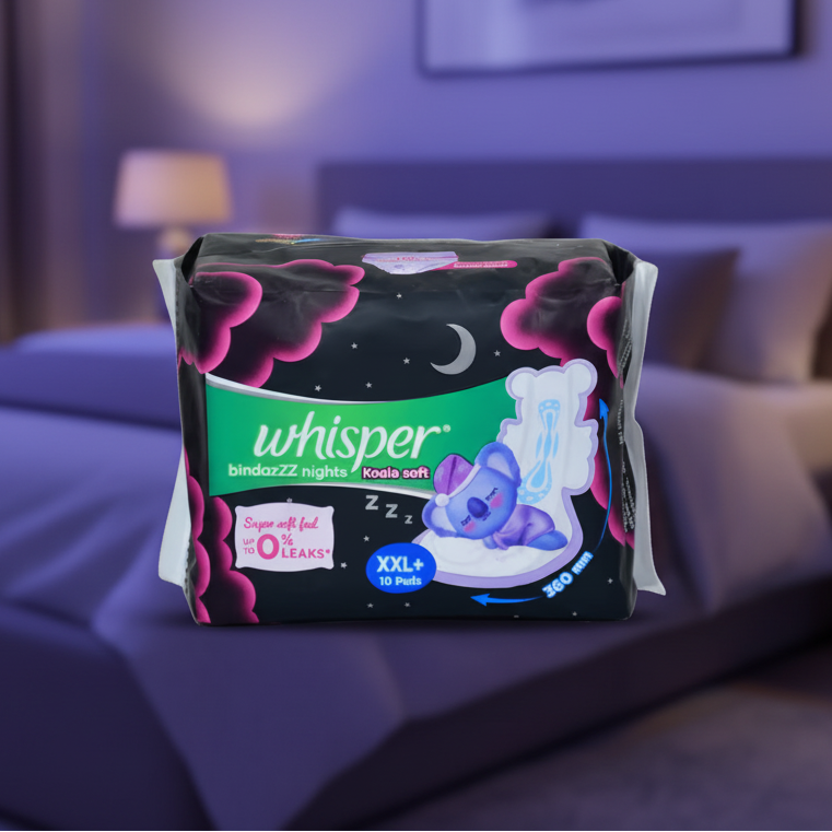 Whisper XXL 10 Pads Basket Deliveries