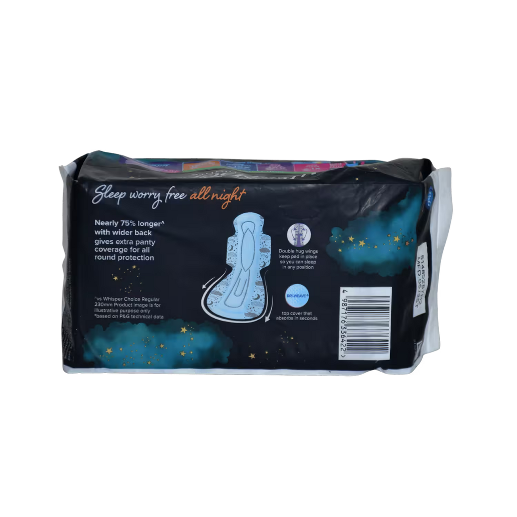 Whisper XXXL 10 Pads Basket Deliveries